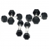 Bremshey Dumbbellset HEXA Rubber 2 x 10 kg (08BRSCL189)  08BRSCL189